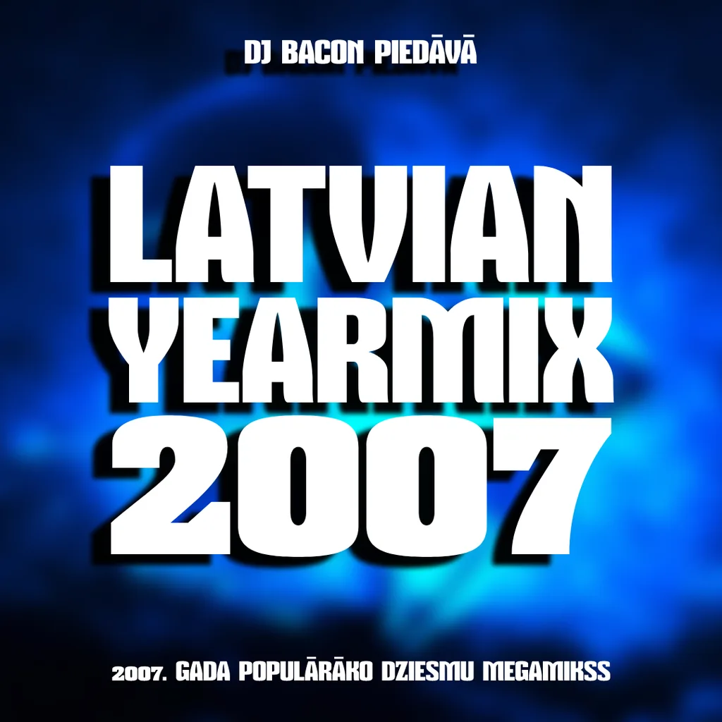 Cover artwork for Latvian Yearmix 2007