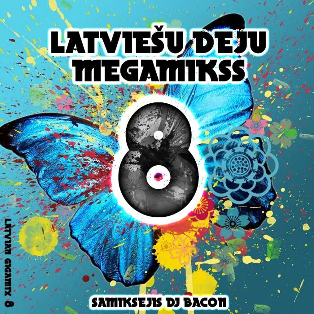 Cover artwork for Latviešu Deju Megamikss 8