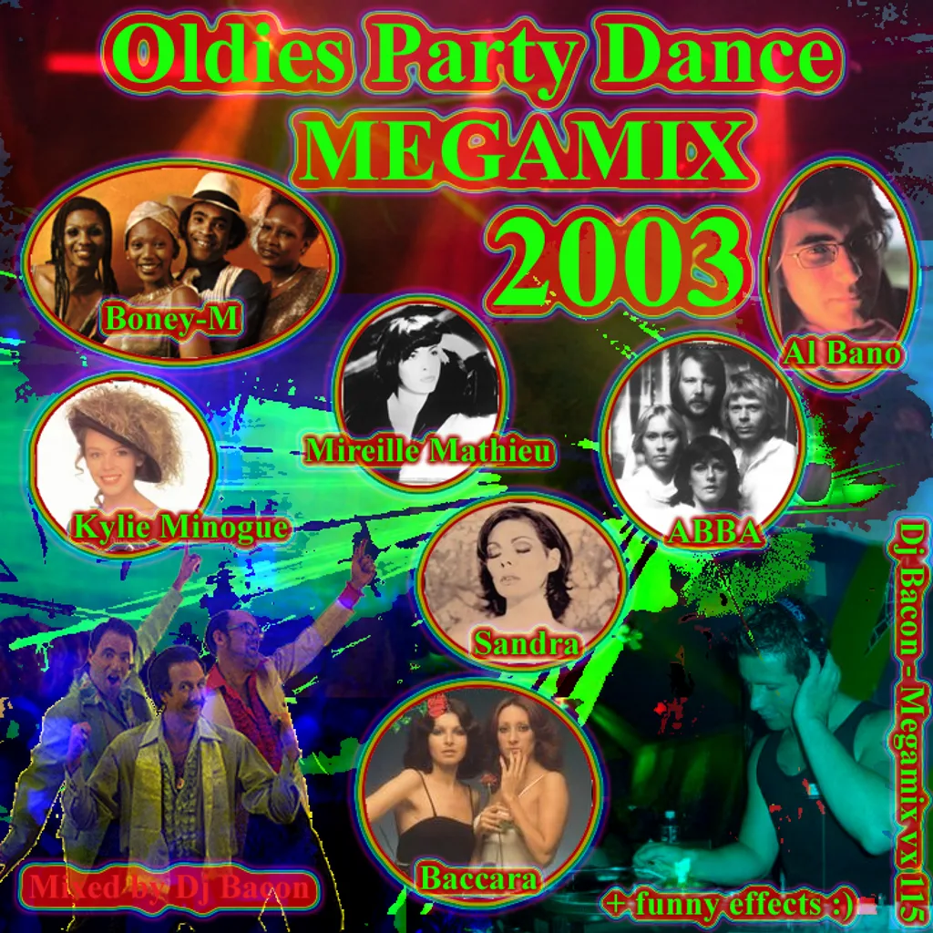 Cover artwork for Oldies Dance Megamix vol.1