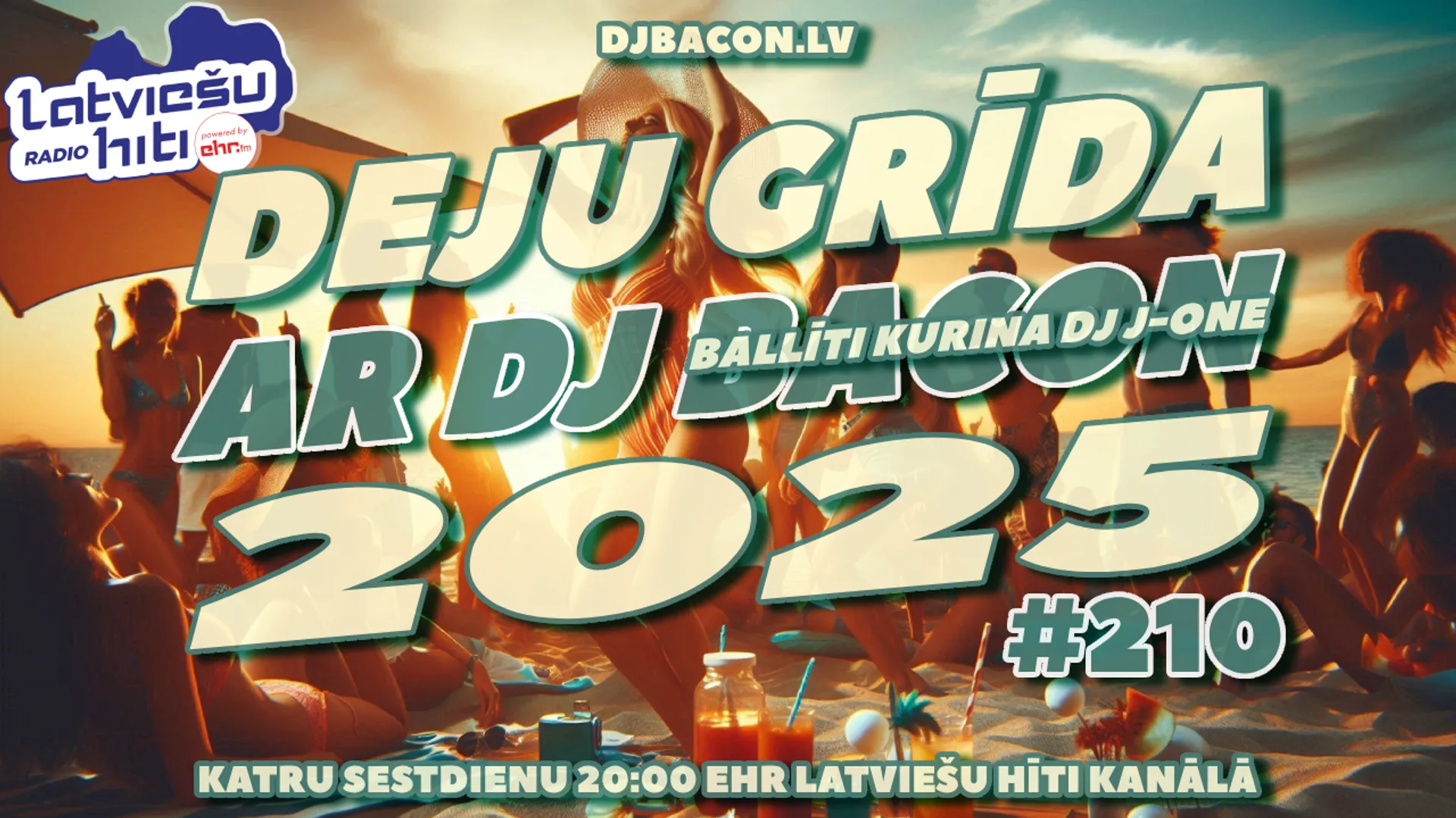 Miksa “Deju Grīda 210 (02.08.2025)” platekrāna attēls