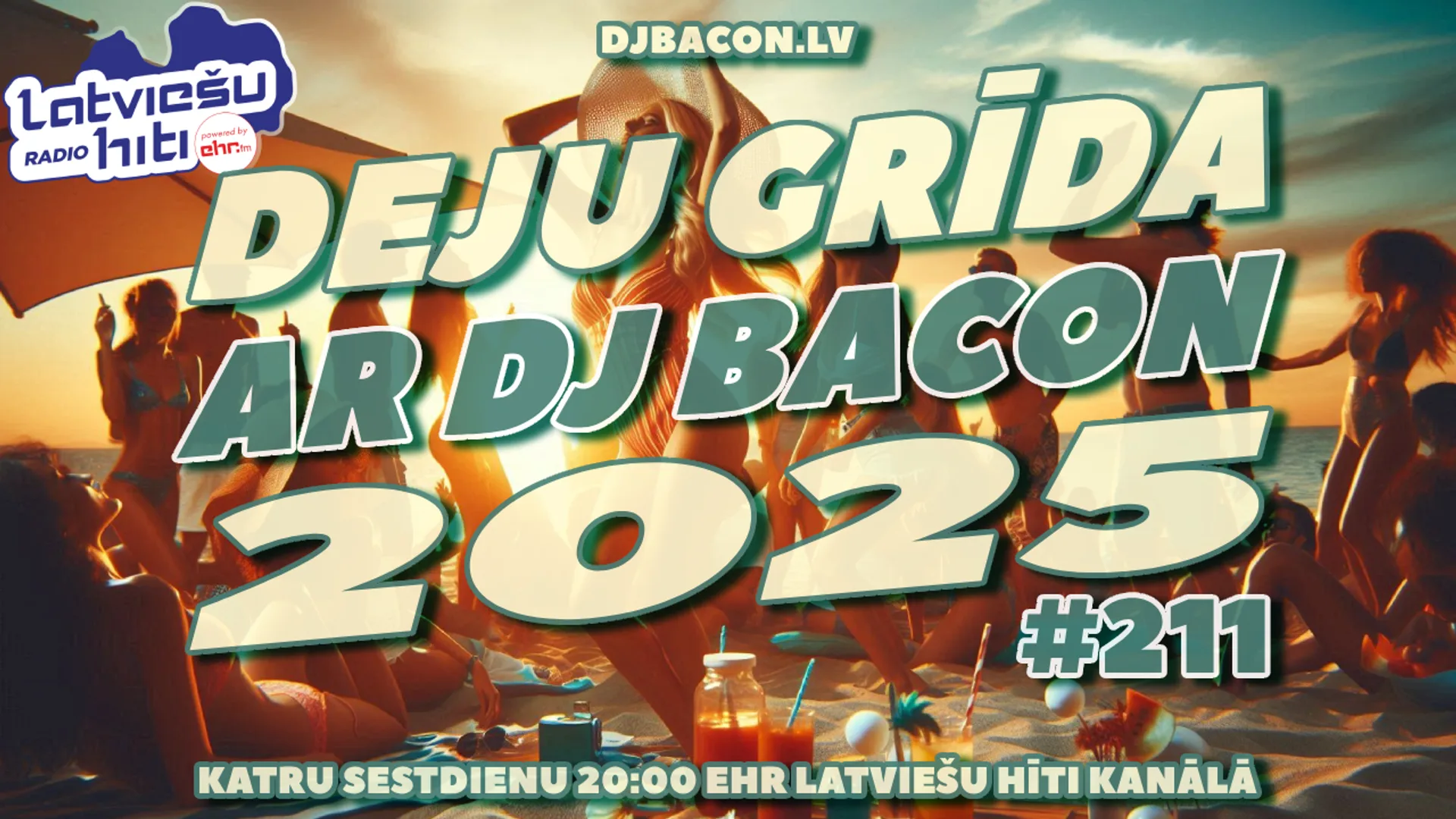 Miksa “Deju Grīda 211 (09.08.2025)” platekrāna attēls
