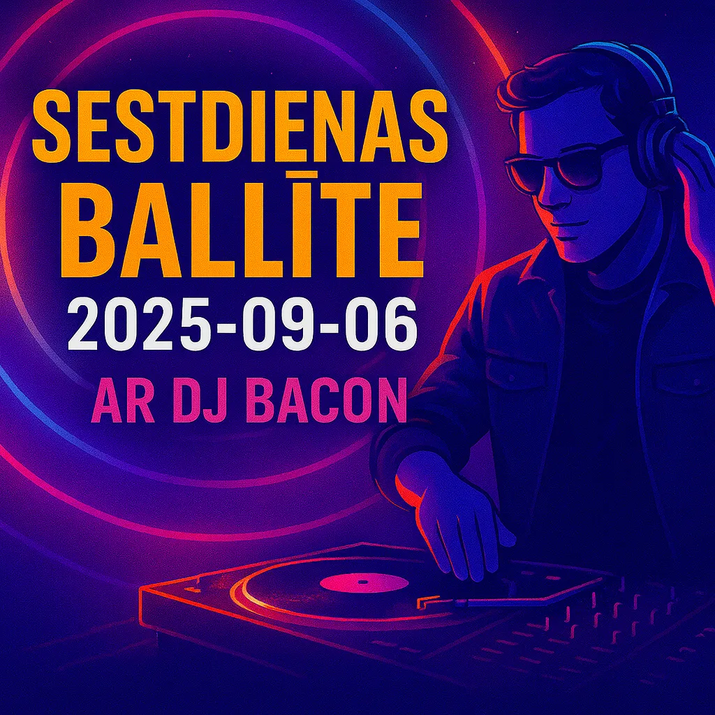 Cover artwork for Sestdienas Ballīte 2025-09-06