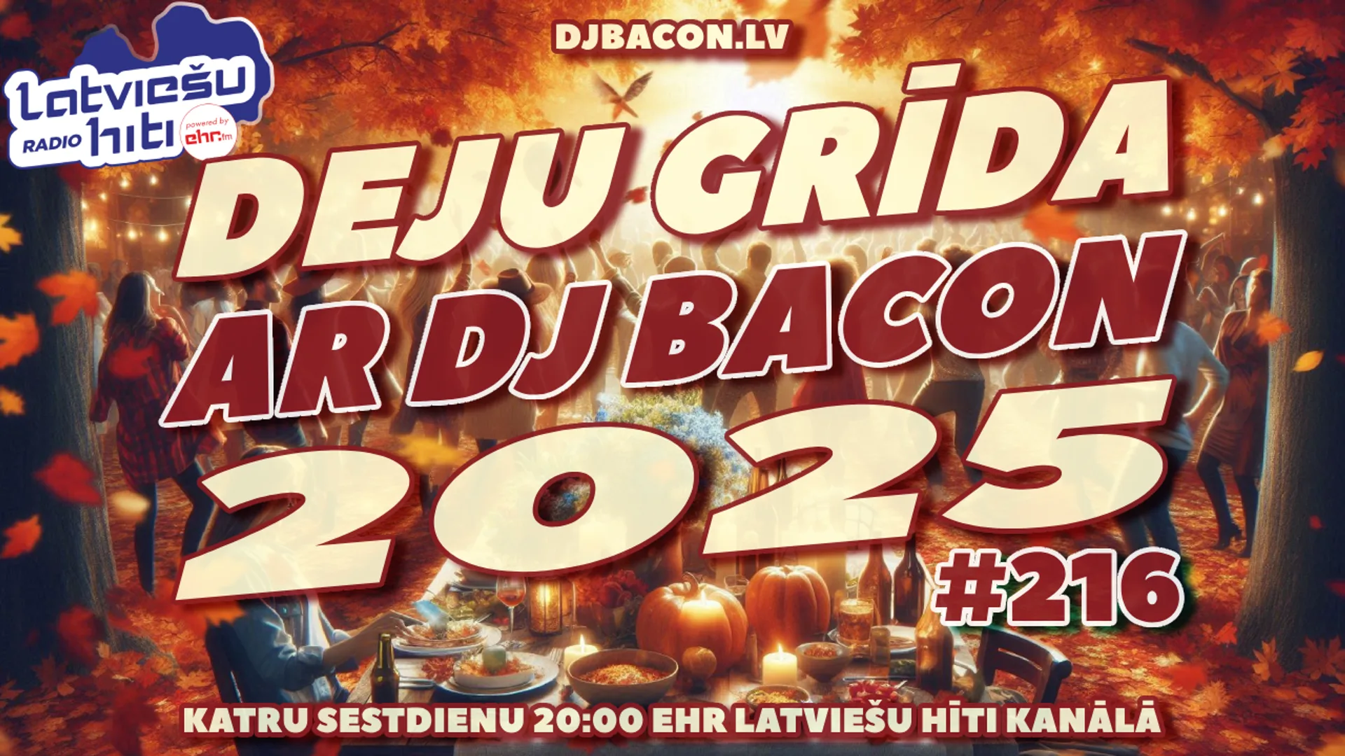 Miksa “Deju Grīda 216 (27.09.2025)” platekrāna attēls