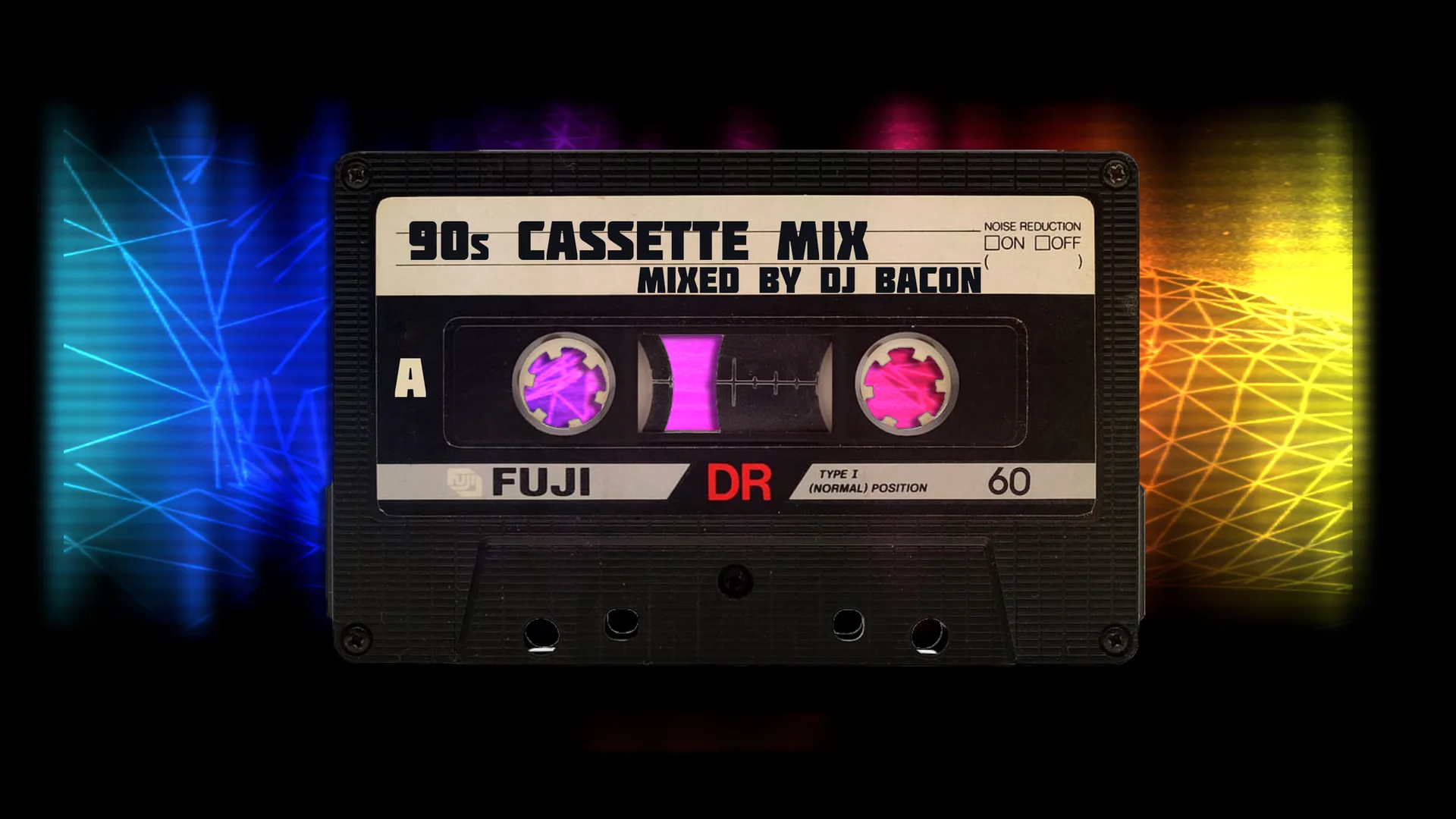 Wide artwork for 90s Cassette Mix 1 (Side A)
