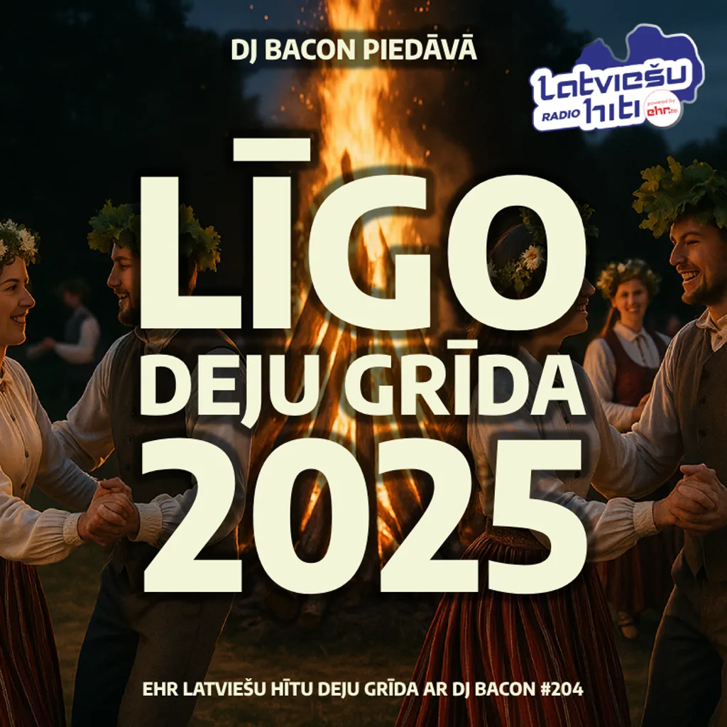 Cover artwork for (Līgo) Deju Grīda 204 (23.06.2025)