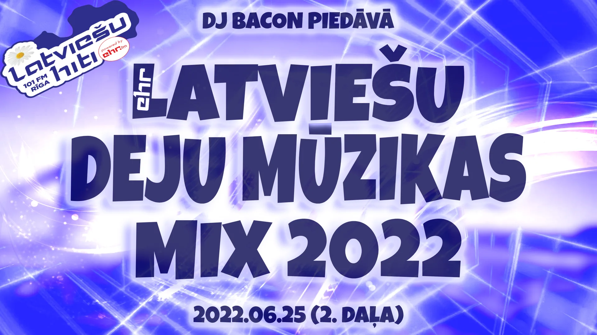 Miksa “EHR Latviešu Deju Mūzikas Mix 2022-06-25 (2. daļa)” platekrāna attēls