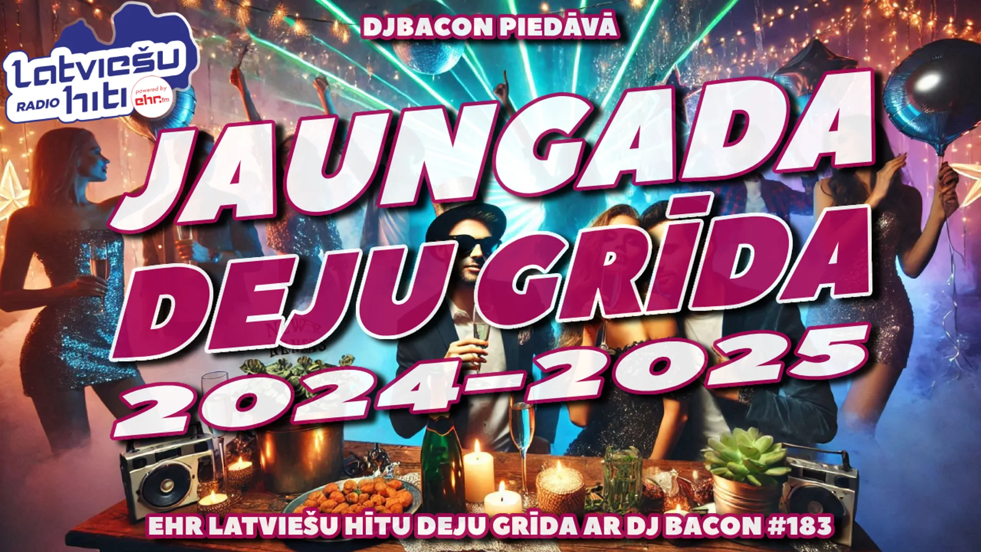 Miksa “(Jaungada) Deju Grīda 183 (31.12.2024)” platekrāna attēls