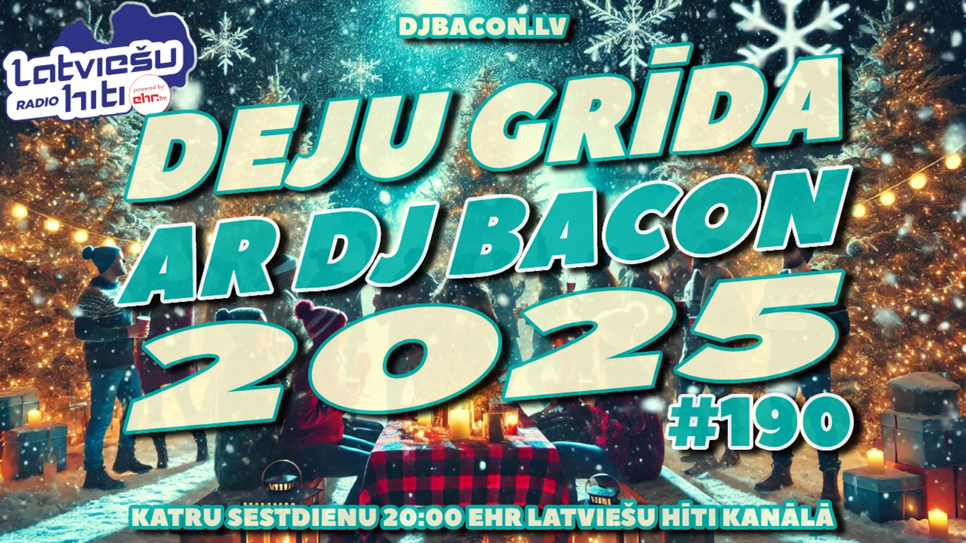 Miksa “Deju Grīda 190 (22.02.2025)” platekrāna attēls