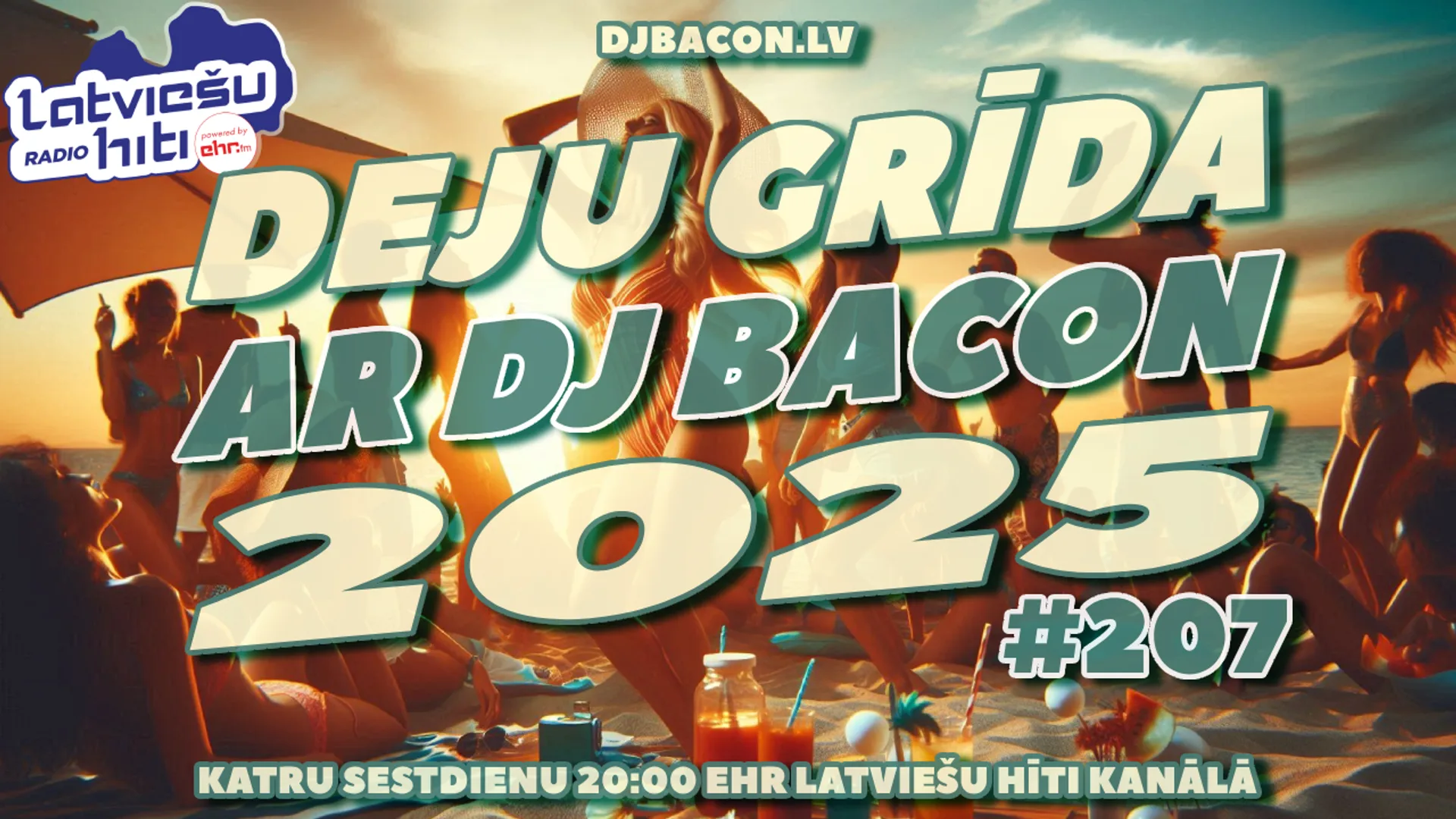 Miksa “Deju Grīda 207 (12.07.2025)” platekrāna attēls