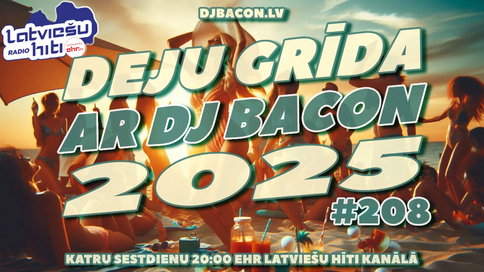 Miksa “Deju Grīda 208 (19.07.2025)” platekrāna attēls