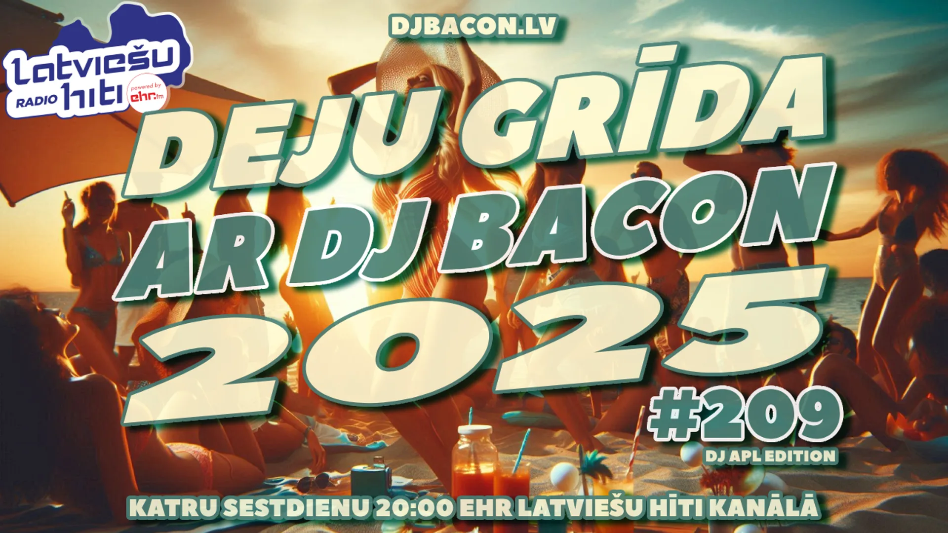 Miksa “Deju Grīda 209 (26.07.2025)” platekrāna attēls