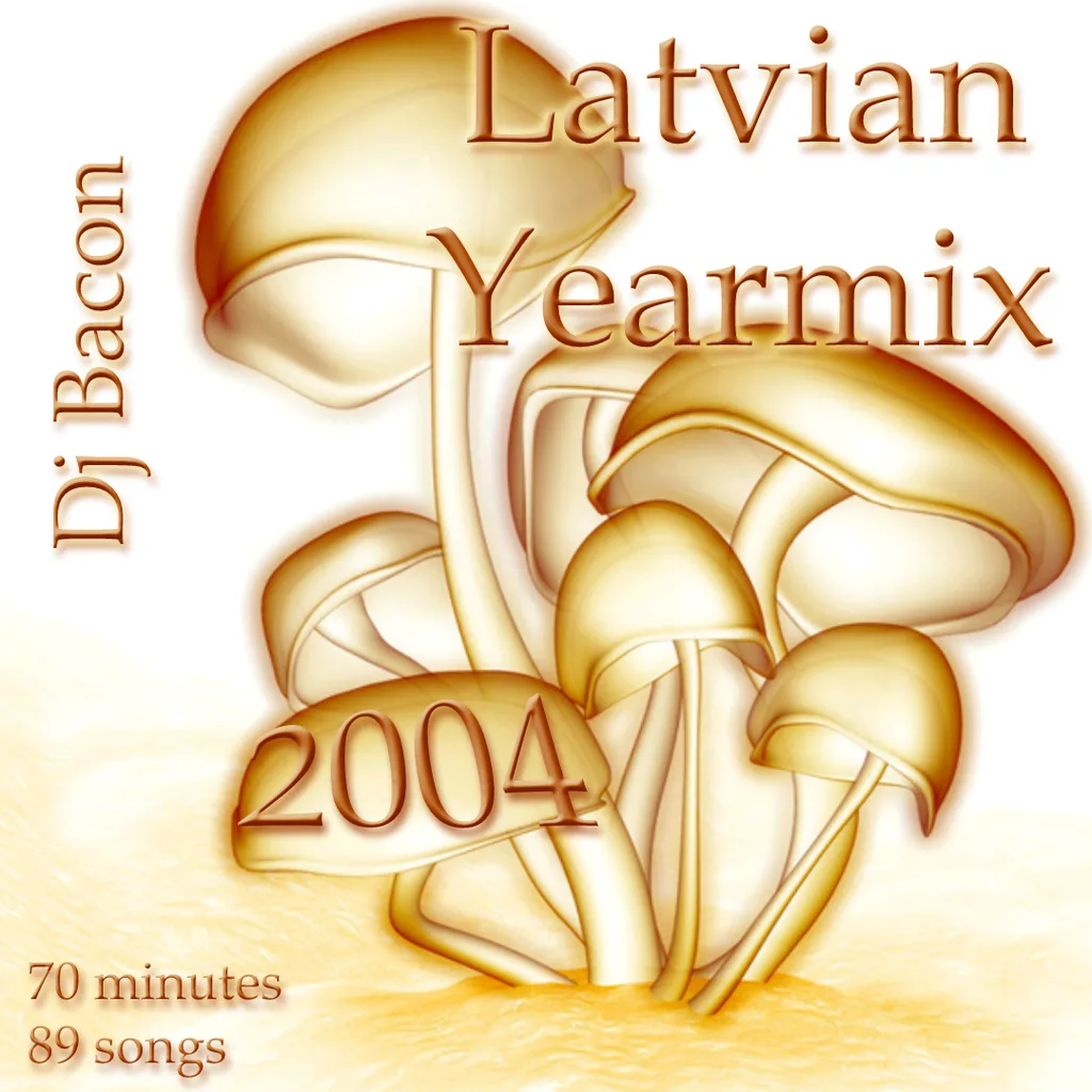 Cover artwork for Latvian Yearmix 2004