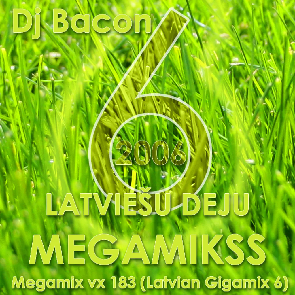 Cover artwork for Latviešu Deju Megamikss 6
