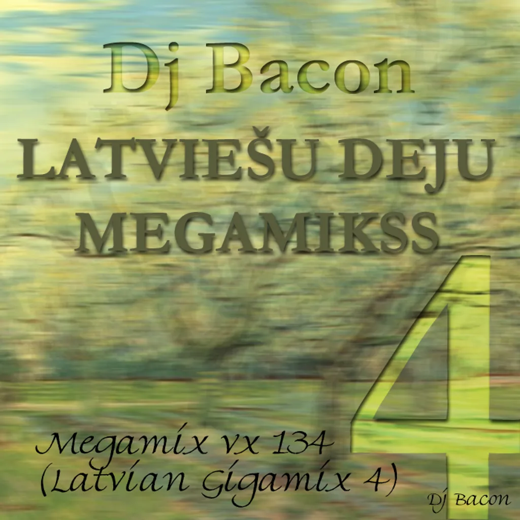 Cover artwork for Latviešu Deju Megamikss 4