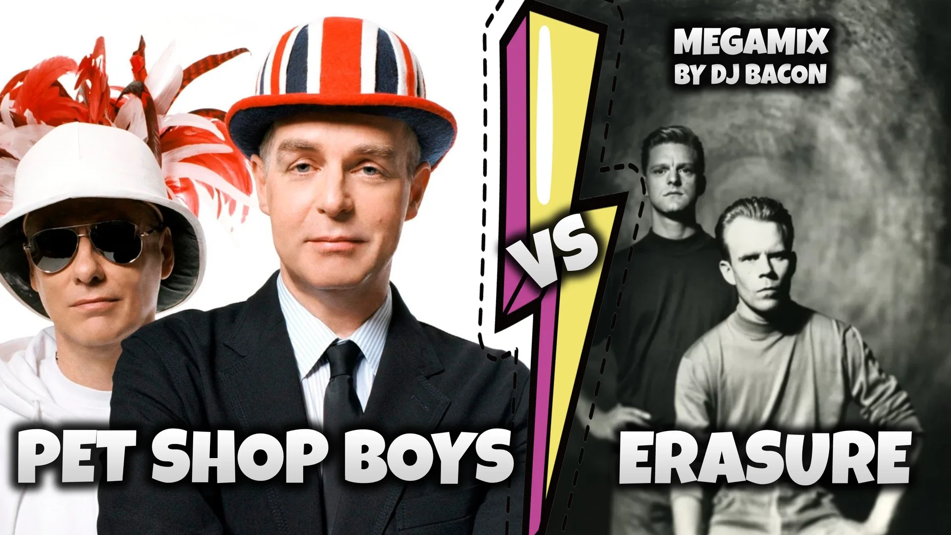 Wide artwork for Erasure vs. Pet Shop Boys - Video Mix