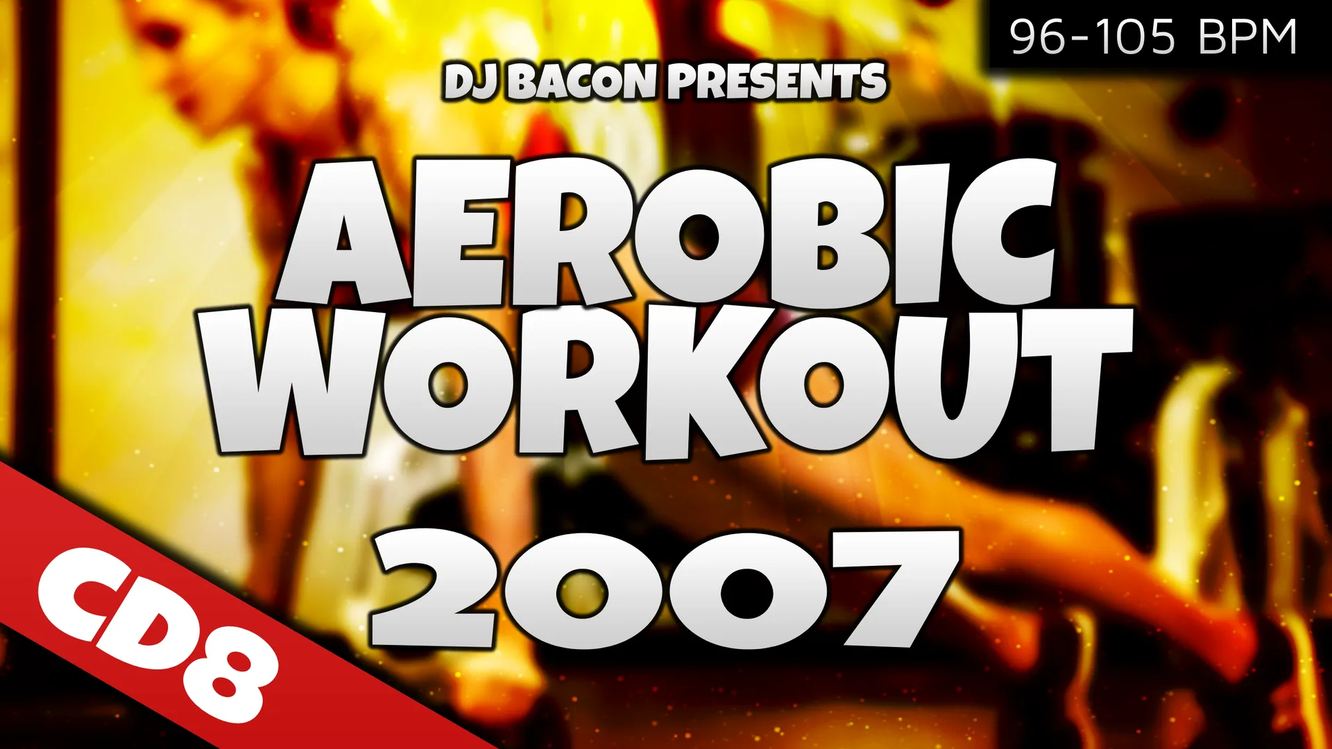 Wide artwork for Aerobic Workout 2007 CD8