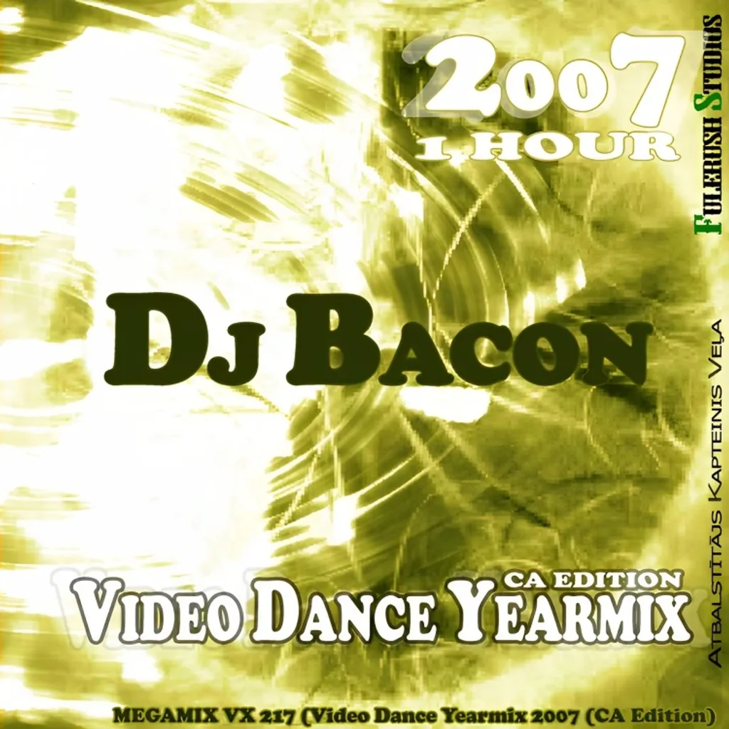 Cover artwork for Video Dance Yearmix 2007 (CA Edition)