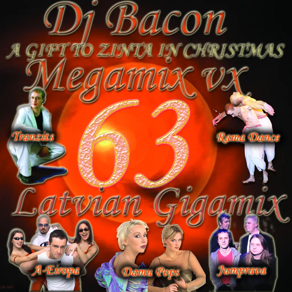 Cover artwork for Latviešu Deju Megamikss 1