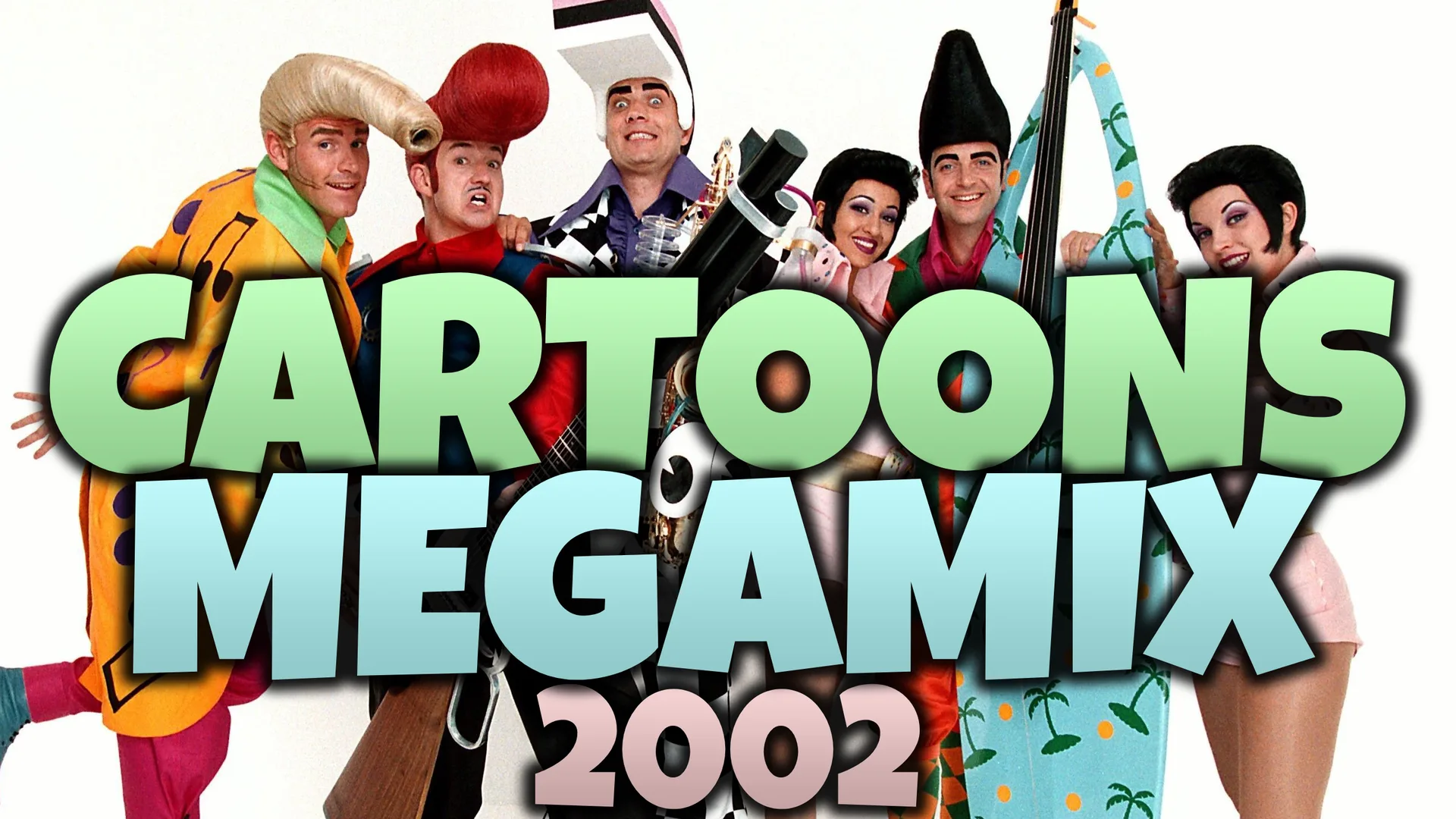 Wide artwork for Cartoons - Megamix 2002
